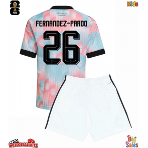 Belgium Matias Fernandez-Pardo #26 Replica Away Stadium Kit for Kids World Cup 2026 Short Sleeve (+ pants)